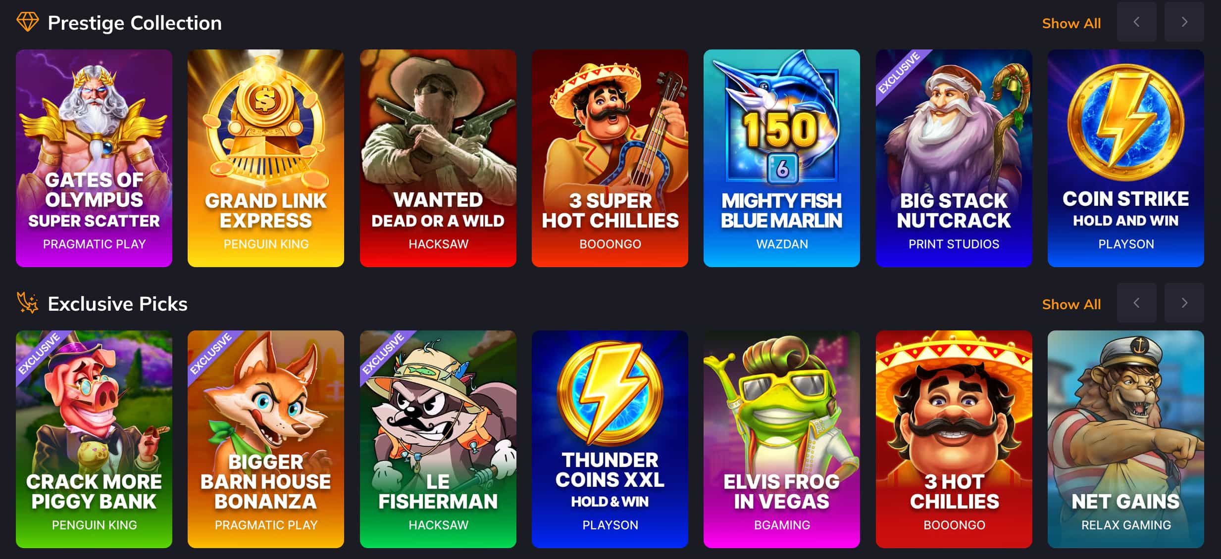 Vegastars Casino